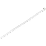 StarTech.com 10 colių (25 cm) daugkartiniai kabelių rai&scaron;čiai - 7 mm pločio, 65 mm ry&scaron;ulio skersmuo, 22 kg tempimo stiprumas, atsegami nailoniniai rai&scaron;čiai, vidaus/lauko naudojimui, 94V-2/UL sertifikuoti, 100 vnt. pakuotė - Balti