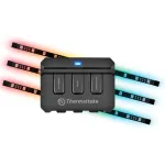Thermaltake Lumi Color 256C RGB LED juostelė, 3 vnt. rinkinys, juoda, 30 cm