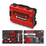 EINHELL-KWB E-Case Renovation Tool Kit, 78-Piece (Black/Red)