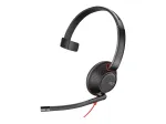 Poly Blackwire C5210 USB-A monaural ausinės - Bulk (5200 serija)