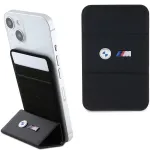 BMW M Edition MagSafe Piniginė su Kortelių Laikikliu ir Stovu Juoda