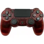 &bdquo;GameBox P4&ldquo; belaidis vibracijos Bluetooth valdiklis, skirtas PlayStation 4 / PC / TV / TV Box, permatomas
