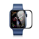 Dux Ducis LCD PMMA apsauginis stiklas su rėmeliu, skirtas Apple Watch 10 42 mm, juodas