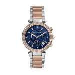 Michael Kors Parker moteri&scaron;kas laikrodis MK6141 39mm rožinio aukso spalvos nerūdijantis plienas