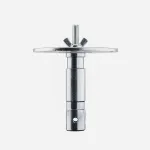 Manfrotto 163-10 ap&scaron;vietimo adapteris su 28 mm (1-1/8 in) kai&scaron;čiu, M10 sriegiu ir 120 mm plok&scaron;te