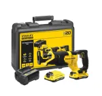 Pjūklas abipusis STANLEY 20V Max su 2 x 2,0 Ah baterijomis ir dėklu