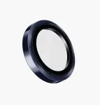 UNIQ Optix Prime fotoaparato objektyvo apsauginis stiklas, skirtas iPhone 17 Pro / 17 Pro Max / 15 Pro / 15 Pro Max su montavimo įrankiu &ndash; tamsiai mėlyna