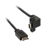 USB Type-C laidas Streacom ST-USB-E2C-400, USB 3.1 Gen2, 400 mm