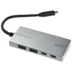 USB 3.1-C adapteris SILVERSTONE SST-EP09C &ndash; USB-C į USB-A jungtis, sidabrinė spalva