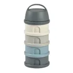 Beaba 4-Compartment Powdered Milk Container Grey