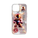 iLike Apple iPhone 15 PC Silicone Case Iron Boy