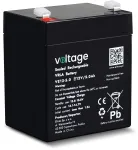 Voltage AGM Battery 12V 5Ah VE12-5.0 (6-9 Years Life)