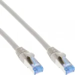InLine Patch Laidas S/FTP PiMF Cat.6A halogen free 500MHz pilkas 15m