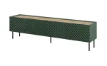 4D RTV spintelė ONDA 200x40xH54.35 žalias (pastatoma arba montuojama ant sienos)