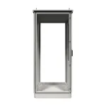 Rittal Toptec lauko spinta CS 9781866 - 800x1600x600 mm, IP55, IK10, aliuminis, RAL 7035