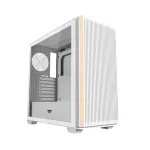 Darkflash DS900WS ATX vidutinio bok&scaron;to kompiuterio korpusas, baltas, grūdintas stiklas, be ventiliatorių | Kur.lt