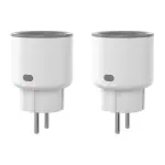SONOFF S60ZBTPF Zigbee 3.0 Smart Plug (2 vnt.) F tipo, nuotolinis valdymas, planavimas, balso valdymas