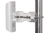 STALFLEX Mini Bracket LOCO &ndash; universalus sieninis ir stiebo laikiklis Ubiquiti NanoStation Loco / MikroTik SXT įrenginiams