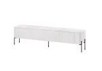 TV spintelė Cama Meble VERA 190x40x50 cm, matinė balta, medžio drožlių plok&scaron;tės vir&scaron;us