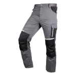 NEO TOOLS Mix&Match darbo kelnės pilkai juodos, dydis XL