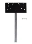 WHEEL STAND PRO WSP-UP-G7-CSL-WHL-PLT vairo tvirtinimo plok&scaron;tė, skirta Fanatec CSL Elite &ndash; juodas plienas