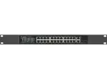 Lanberg Switch 24x 100MB DSP+/2x Combo Rack 19 360W V2