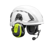 3M Peltor WS Alert X MRX21P3E3WS7 Bluetooth &scaron;almo tvirtinimo ausinės su 30 dB SNR, ry&scaron;kiai geltonos