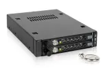 Dviejų diskų dėklas Icy Dock MB492SKL-B 2.5 inch SATA/SAS 6Gbps