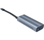 EXERTIS CONNECT M.2 SSD korpusas, USB4/Thunderbolt 4 40Gbps Type-C, M.2 NVMe/PCIe SSD 924640