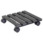 WAGNER Multi Roller WPC antracito 60 dvigubų ratukų 60 kg kvadratinis augalų vežimėlis (20050001)