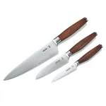 GRAEF KN 5150 virtuvinių peilių rinkinys, 3 dalių, Solingen a&scaron;menys 9cm/13cm/20cm