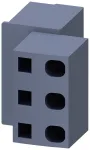 Siemens 3RV2917-5D įvado gnybtų blokas SIRIUS 3RV2.2/3RV2.3 grandinės pertraukikliams, 6 mm&sup2;, varžtiniai gnybtai, pilkas
