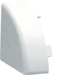 Hager EK4004069016 galinė dangtelė užmaskuojanti ABS 40x40mm kabelių kanalui, eismo baltos spalvos RAL 9016