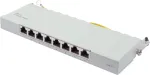 GoodConnections Alcasa GC-N0111 Cat6 ekranuotas RJ45 keystone modulis - pilkas