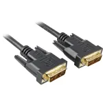 DVI laidas Sharkoon 3 m DVI-D į DVI-D (18+1) juodas