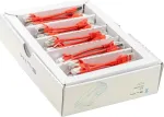 Wirewin SLIM-LS-K6A 0.1 RD 50 Cat6a U/FTP plonas Ethernet tinklo kabelis, 0,1 m, raudonas, 50 vnt. paketas