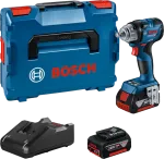 Bosch GDS 18V-330 HC veržliasukio komplektas 06019L5003, 2 &times; 5,0 Ah, GAL 18V-40, L-BOXX