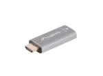 Vaizdo kabelio adapteris Lanberg AD-HD-DP-01 HDMI Type A DisplayPort sidabrinis