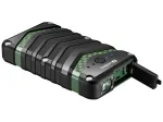 Sandberg Survivor Powerbank 20000, 20000 mAh, Li-Ion, juoda, žalia
