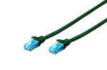 Assmann Digitus CAT 5e U-UTP pataisos laidas, PVC, AWG 26/7, 2 m, žalias (DK-1512-020/G)