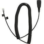 Telefono laidas Jabra 8800-01-06 QD standartinis 0,5 m Juodas