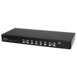 StarTech.com 8 prievadų 1U stovo montavimo USB KVM jungiklio rinkinys su OSD ir kabeliais