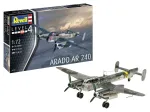 Plastikinis modelio rinkinys REVELL Arado AR-240 1/72 &ndash; orlaivio surinkimo modelis
