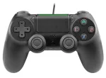 Laidinis žaidimų pultas TRACER SHOGUN PRO Black &mdash; 16 mygtukų, analoginis/digitalinis, 1,5 m kabelis, vibracija, PC/PS4/PS3