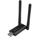 Greitas belaidis USB dviejų juostų Wi-Fi adapteris su 2 antenomis