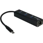 Inter-Tech Argus IT-410 &ndash; USB 3.0 ir Gigabit Ethernet stalinis i&scaron;plėtimo centras