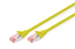 DIGITUS jungiamasis kabelis - CAT6 - S/FTP - Snagless - Cu - 3 m - geltonas