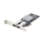 StarTech.com 2 prievadų GbE SFP tinklo plok&scaron;tė, PCIe 2.0 x1, Intel I350-AM2 2x 1GbE valdiklis, 1000BASE varis/optinis pluo&scaron;tas, dviejų prievadų gigabito Ethernet NIC, skirta darbalaukio/serviso pagrindinėms plok&scaron;tėms &ndash; suderinama su Windows ir Linux