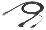 Vivolink Pro PROHDMIHDMFM5 HDMI kabelis (ki&scaron;tukas&ndash;lizdas), 5 m, HDMI A tipo (standartinis), su Ethernet, juodas