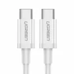 USB-C į USB-C laidas UGREEN UGR1120WHT 2 m, baltas